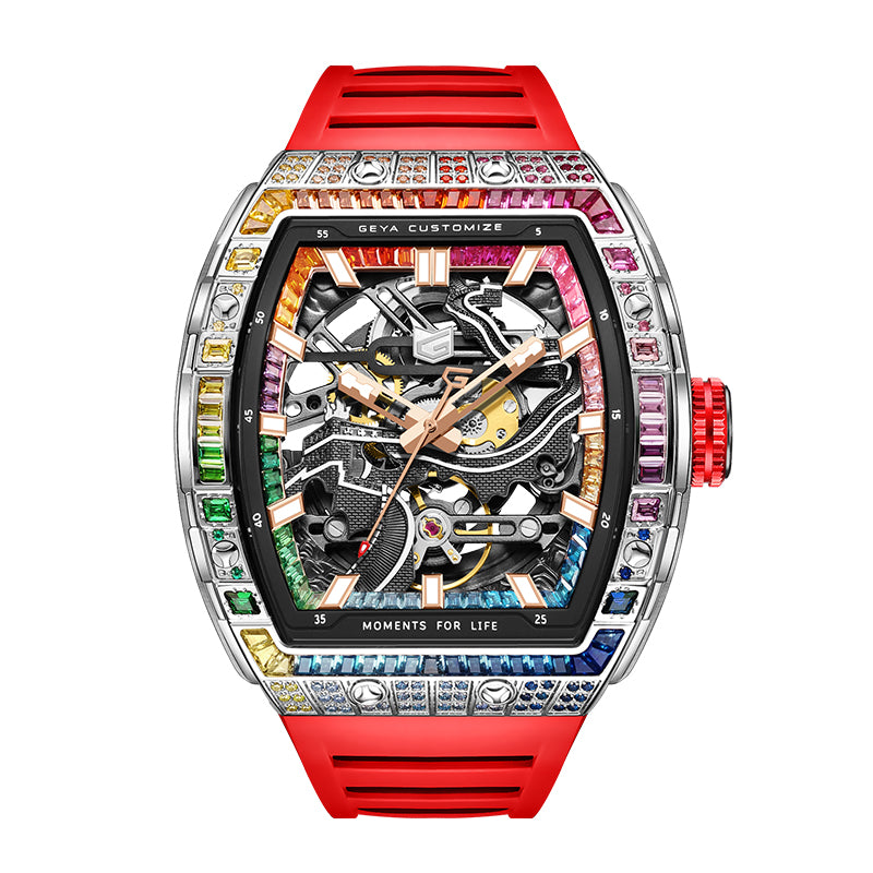 Rainbow Zircon Series - Automatic Watch G78138