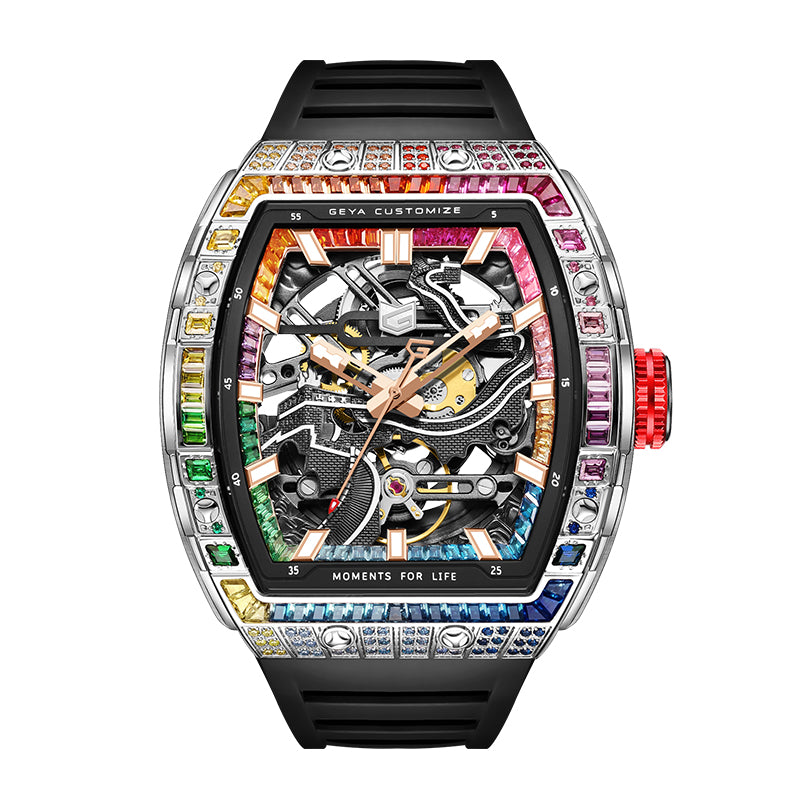 Rainbow Zircon Series - Automatic Watch G78138