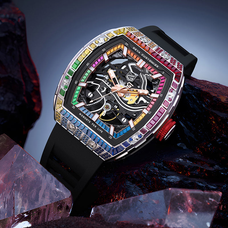 Rainbow Zircon Series - Automatic Watch G78138