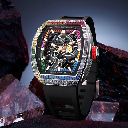 Rainbow Zircon Series - Automatic Watch G78138