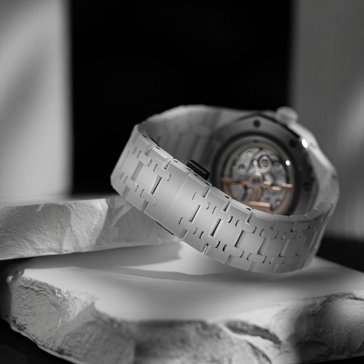 White AP Automatic Watch For Men's
