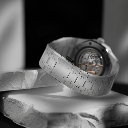 White AP Automatic Watch For Men's