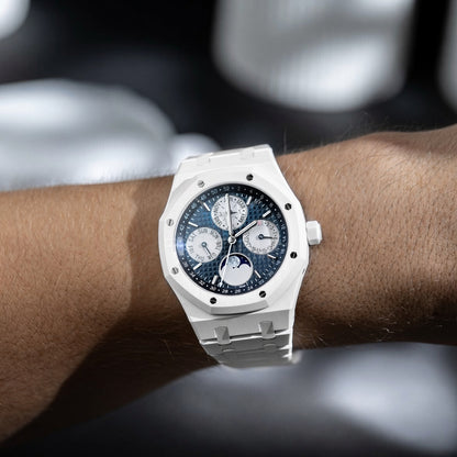 White AP Automatic Watch For Men's