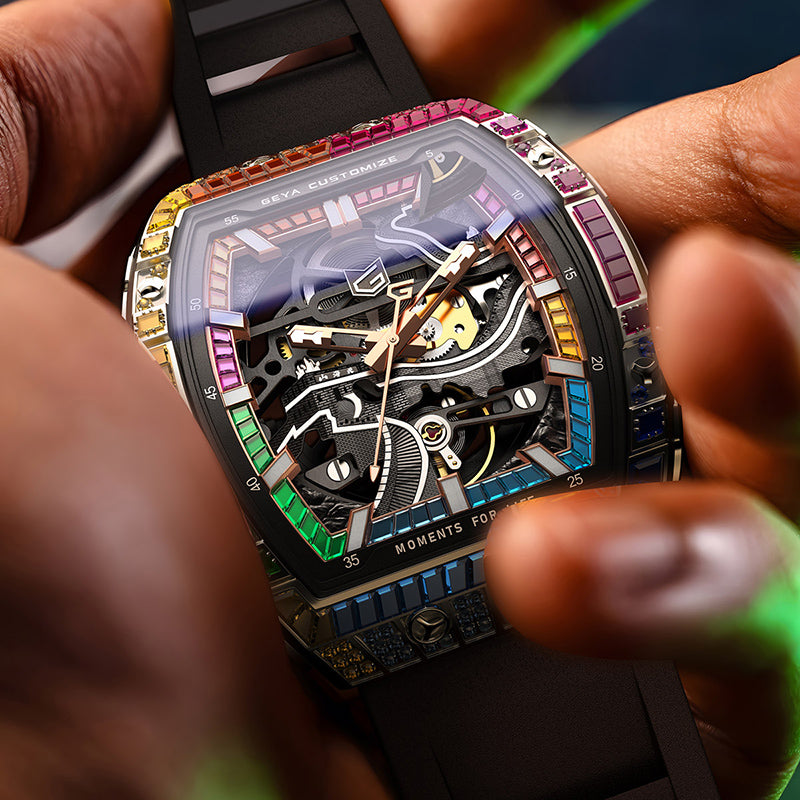 Rainbow Zircon Series - Automatic Watch G78138