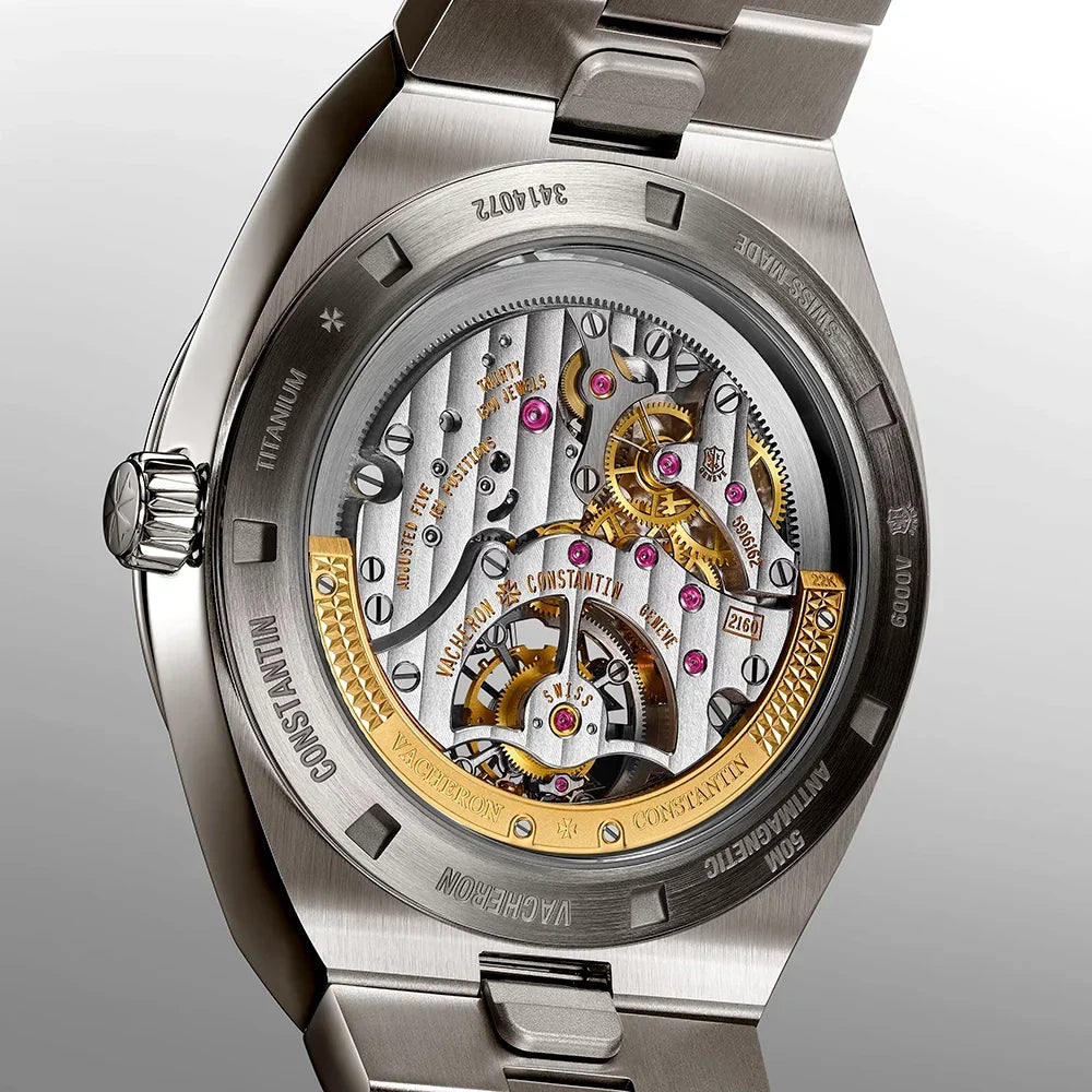Overseas Tourbillon Burgundy Red Dial Watch