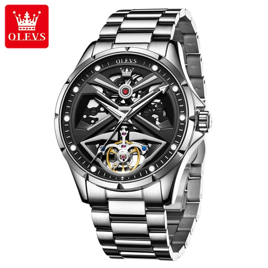 Luxury Mechanical Wristwatch With Water Proof Design