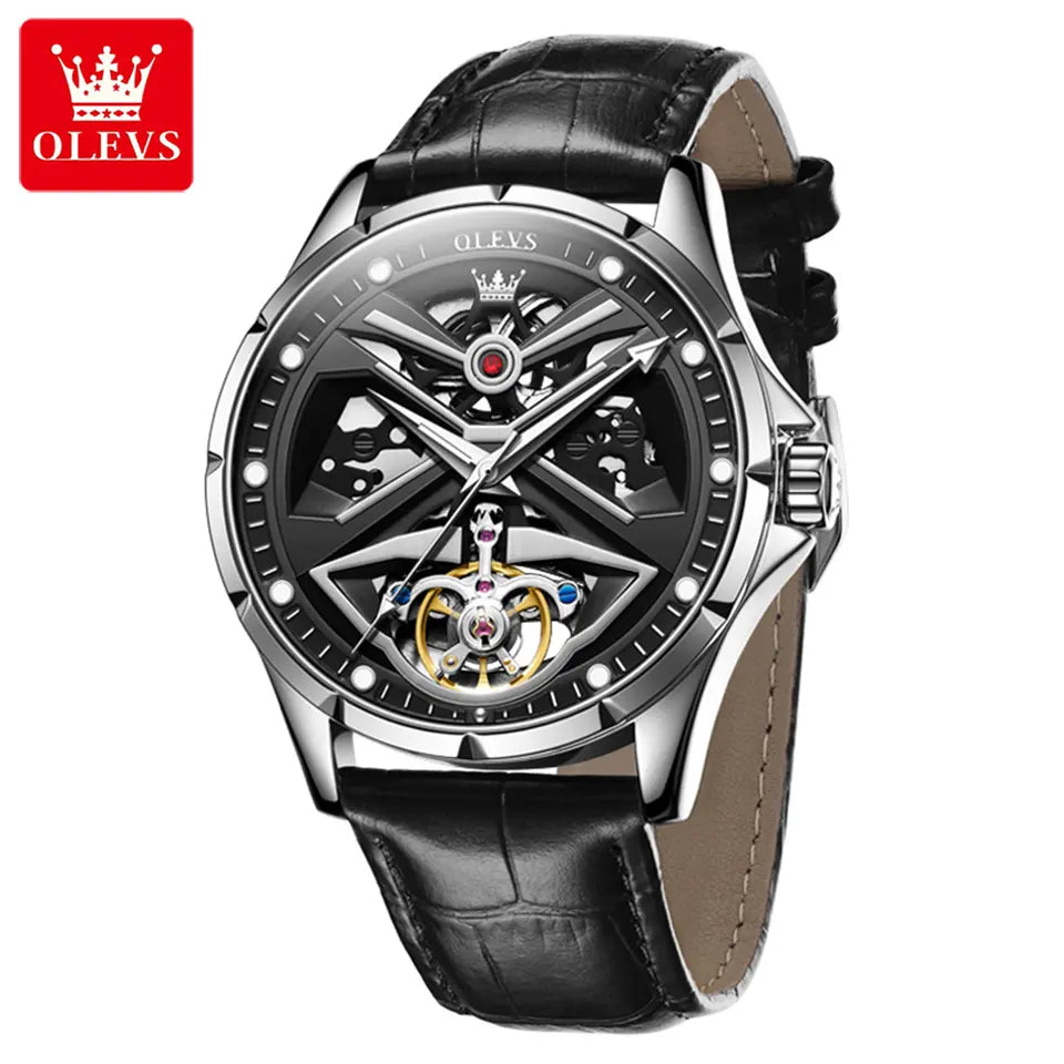 Luxury Mechanical Wristwatch With Water Proof Design