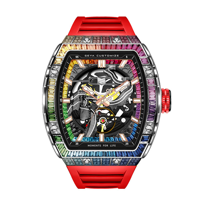Rainbow Zircon Series - Automatic Watch G78138