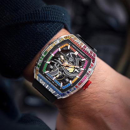 Rainbow Zircon Series - Automatic Watch G78138
