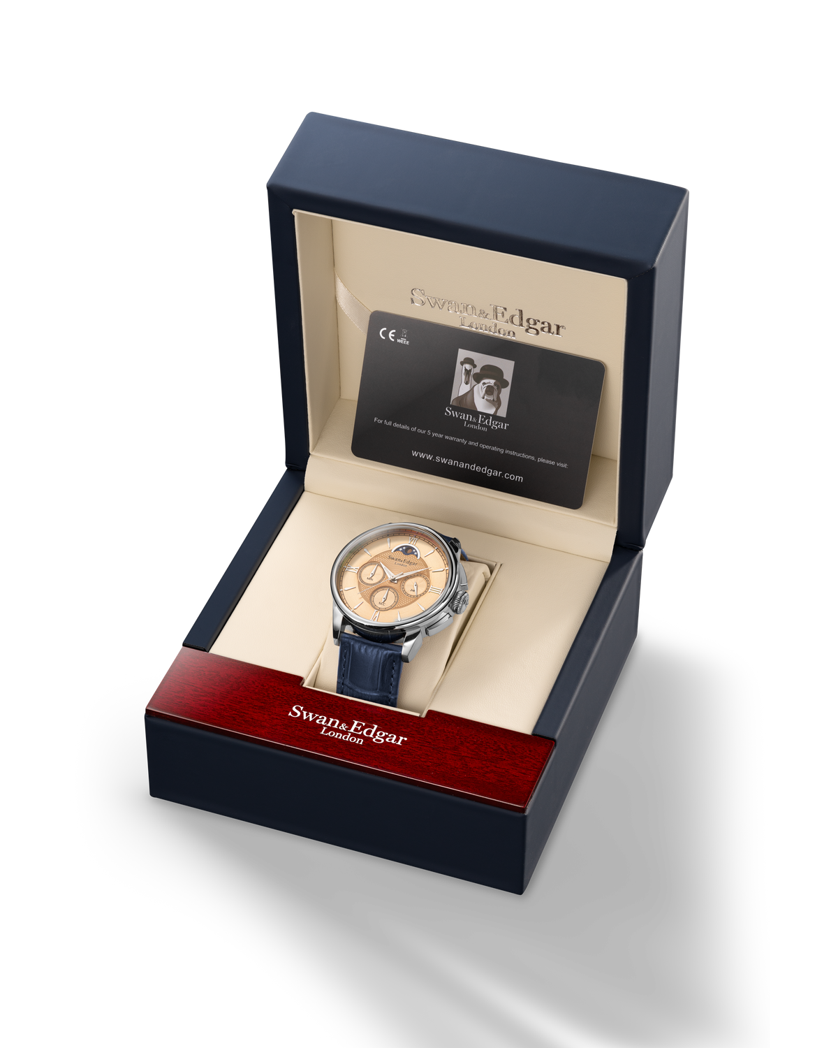 Complication Moon Phase  Automatic Chronograph  Watch