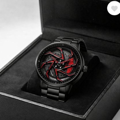 VILANTE Cavrel Edition –Red Blade Spin Watch
