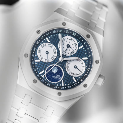 White AP Automatic Watch For Men's