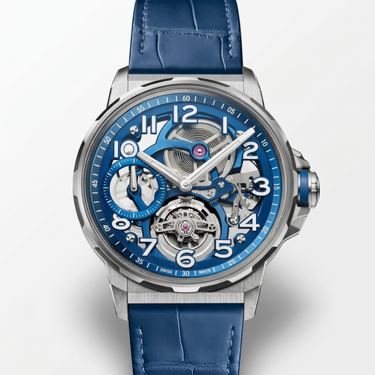 Angelus Flying Tourbillon  Titanium Blue Edition