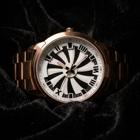 Vilante Copper Blaze - White Dial Luxury Watch for Men