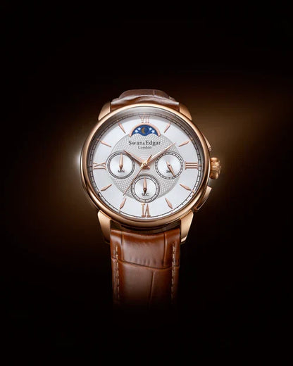 Complication Moon Phase  Automatic Chronograph  Watch