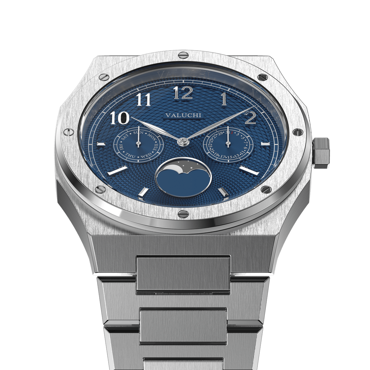 Dual Calendar 40mm – Classic Elegance with Smart Functionality