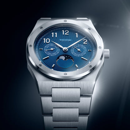 Dual Calendar 40mm – Classic Elegance with Smart Functionality