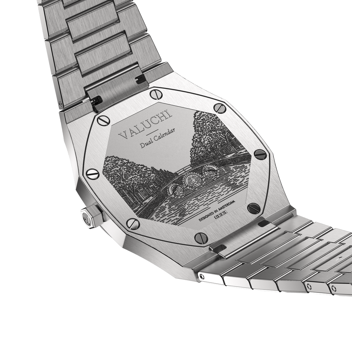 Dual Calendar 40mm – Classic Elegance with Smart Functionality