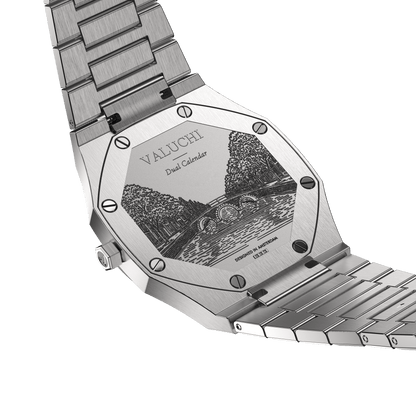 Dual Calendar 40mm – Classic Elegance with Smart Functionality