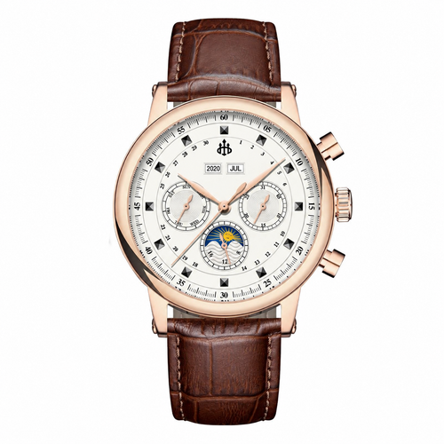 HERITAGE CANTERBURY BROWN 42MM