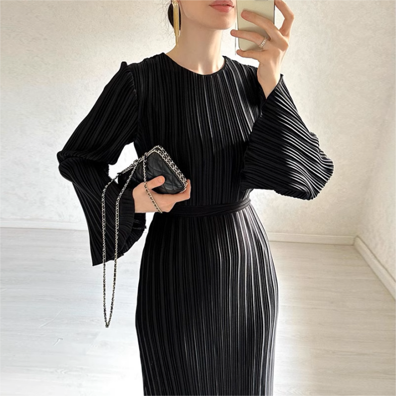 🌸Spring Specials💐New Elegant Flare Sleeves Dress - Timeless & Flattering