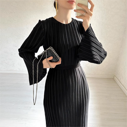 🌸Spring Specials💐New Elegant Flare Sleeves Dress - Timeless & Flattering